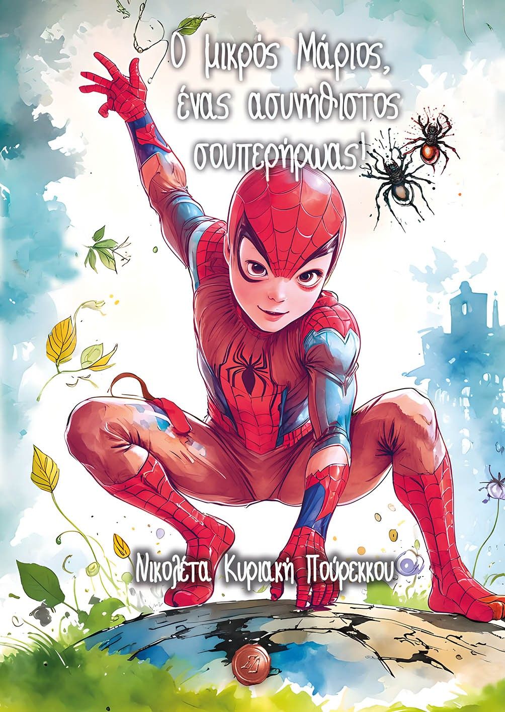 Ο μικρός Μάριος, ένας ασυνήθιστος σουπερήρωας!, , Νικολέτα Κυριακή Πούρεκκου, Συμπαντικές Διαδρομές, 2024